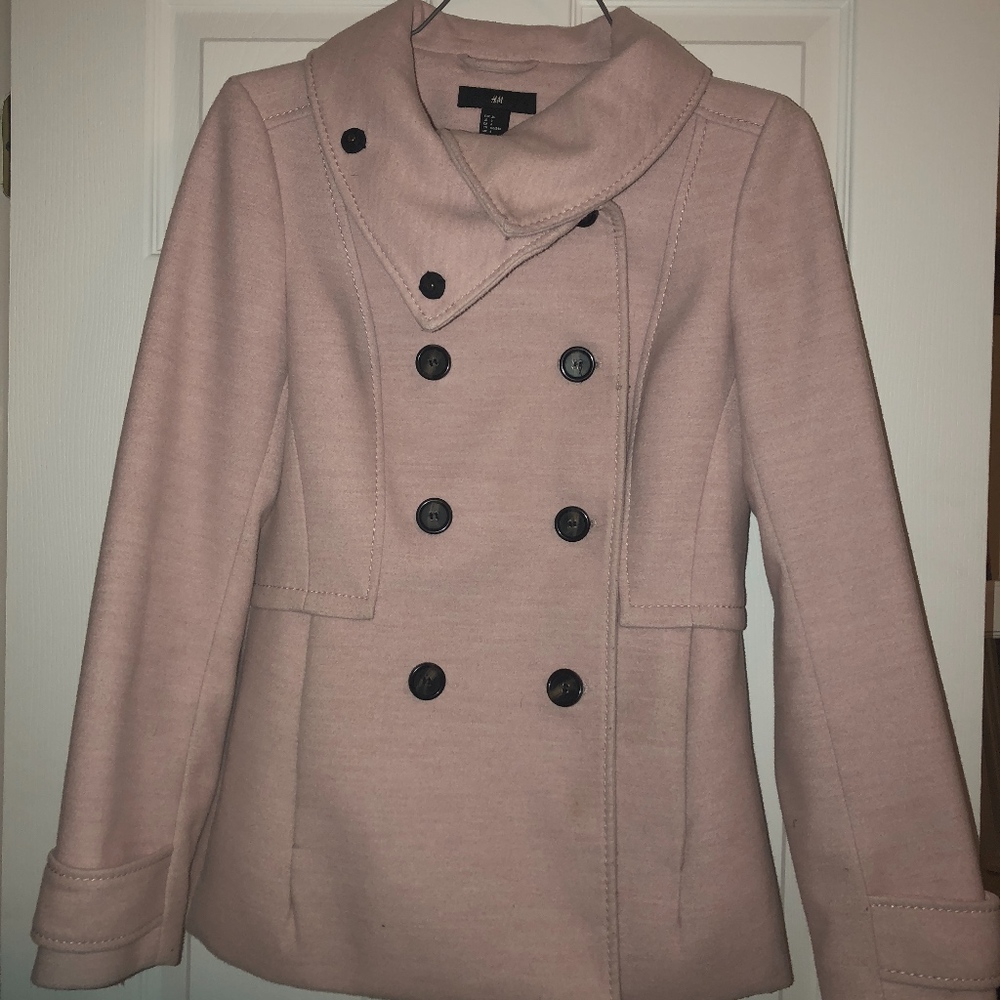 Light Pink Versatile Peacoat